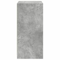 VidaXL Kledingkast 48x41x102 cm bewerkt hout betongrijs - thumbnail
