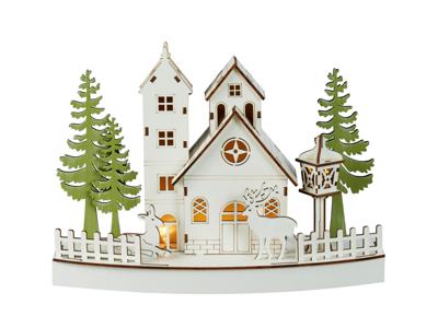 LIVARNO home Kerstdorp met figuren (Kerk)