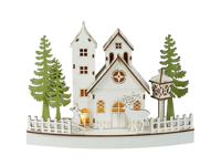 LIVARNO home Kerstdorp met figuren (Kerk) - thumbnail