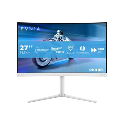 Philips Evnia 27M2C5501/00 27 Quad HD 180Hz Curved VA Ambiglow Monitor Philips Evnia 27M2C5501/00 27 Quad HD 180Hz Curved VA Ambiglow Monitor
