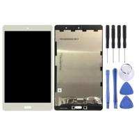 LCD-scherm en Digitizer voor Huawei MediaPad M3 Lite 8.0 inch / CPN-W09 / CPN-AL00 / CPN-L09(White) - thumbnail