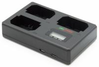 ChiliPower Sony NP-FZ100 Triple Lader - Laadt 3 accu's, ook tegelijkertijd - thumbnail