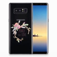 Samsung Galaxy Note 8 Telefoonhoesje met Naam Boho Text - thumbnail