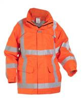 Hydrowear Markelo Parka Hi-vis oranje - XL - thumbnail