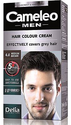 Cameleo Men Hair Color Cream 4.0 Medium Brown Cameleo Men Hair Color Cream 4.0 Medium Brown