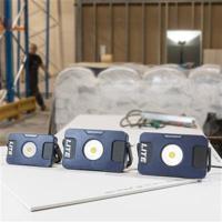 Scangrip Bouwlamp Flood Lite M 2000 Lumen traploos dimbaar oplaadbaar 03.5661 - thumbnail
