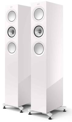KEF R5 meta zuilspeaker (perpaar) - wit hoogglans