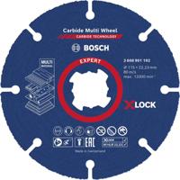 Bosch Accessories EXPERT Carbide Multi Wheel X-LOCK 2608901192 Doorslijpschijf recht 115 mm 1 stuk(s) - thumbnail