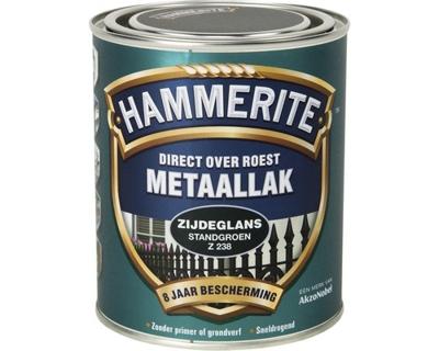 Hammerite Metaallak Direct over Roest Zijdeglans - Z238 Standgroen