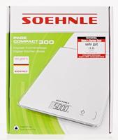 Soehnle 61501 page compact 300 keukenweegschaal wit - thumbnail
