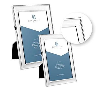 Zilverstad 7864231 Wissellijst Papierformaat: 10 x 15 cm Zilver