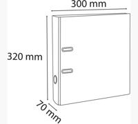 Exacompta Iderama ordner, ft A4, rug van 7 cm, anijsgroen - thumbnail