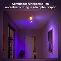 Philips Hue Centris opbouwspot - wit en gekleurd licht - 2-lichts - wit - rechthoekig - thumbnail