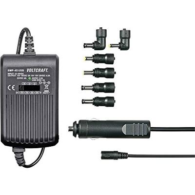 VOLTCRAFT SMP-45 USB Laptop netvoeding 45 W 9.5 V/DC, 12 V/DC, 15 V/DC, 16 V/DC, 18 V/DC, 19 V/DC, 20 V/DC 3 A VOLTCRAFT SMP-45 USB Laptop netvoeding 45 W 9.5 V/DC, 12 V/DC, 15 V/DC, 16 V/DC, 18 V/DC, 19 V/DC, 20 V/DC 3 A