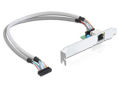 DeLOCK MiniPCIe I/O PCIe full size 1 x Gigabit Lan netwerkadapter