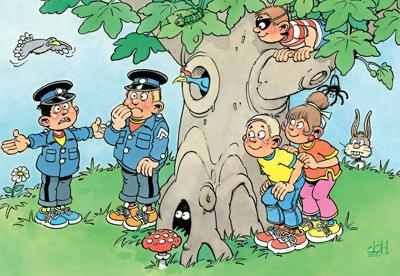 Jumbo Jan van Haasteren Junior puzzel Verstoppertje - 150 stukjes