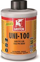 Griffon UNI-100 Hard PVC-Lijm Flacon met borstel - 500ml - thumbnail