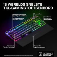 SteelSeries Apex Pro TKL Wireless gaming toetsenbord - thumbnail