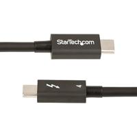 StarTech.com 50cm Thunderbolt 4 Kabel, 40Gbps, 100W PD, 4K/8K Video, Intel-Certified Thunderbolt Kabel, Compatibel met USB4/Thunderbolt 3/USB 3.2/USB Type-C/DisplayPort (TBLT4MM50CM) - thumbnail