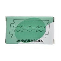 Safety razor mesjes navulling 10 Stuks - thumbnail