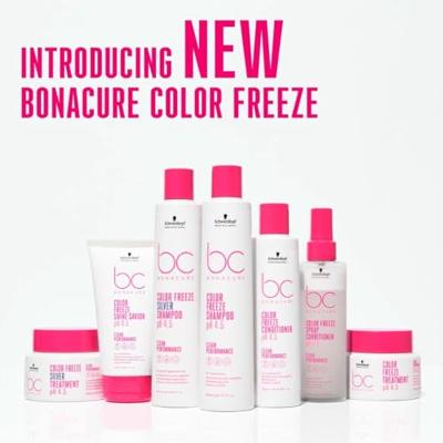 Schwarzkopf - Bonacure Color Freeze Silver Shampoo 1000 ml Dames - thumbnail