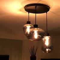 Steinhauer Hanglamp reflexion Ø 40 cm 3079 zwart - thumbnail