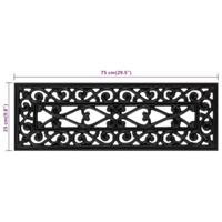 Trapmatten 5 st 25x75 cm rubber - thumbnail