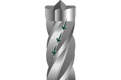 Metabo SDS-MAX P4P 623230000 Carbide Beton-spiraalboor 1 stuks 18 mm Gezamenlijke lengte 740 mm 1 stuk(s)