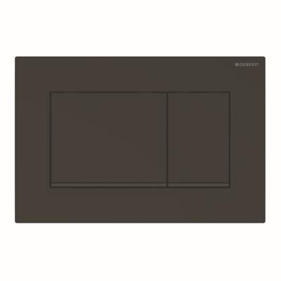 Geberit Sigma 20 (ex Sigma 30) bedieningspaneel mat zwart voor Sigma reservoirs 8cm (UP720) en 12cm (UP320)