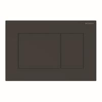 Bedieningsplaat Geberit Sigma 20-Square Toets Spoeling Easy-To-Clean Mat Zwart - thumbnail