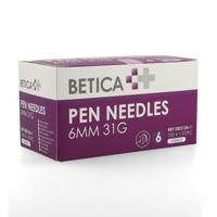Betica Pen Needles 6mm 31g 100 - thumbnail