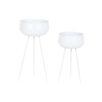 Grondlegger Home ESPRIT Wit Metaal Stads 34 x 34 x 70 cm (2 Onderdelen) Grondlegger Home ESPRIT Wit Metaal Stads 34 x 34 x 70 cm (2 Onderdelen)