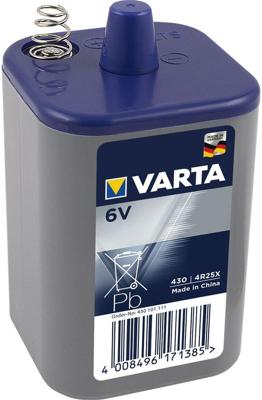 Varta blokbatterij 6v met veren 4r25x 3111602 Varta blokbatterij 6v met veren 4r25x 3111602