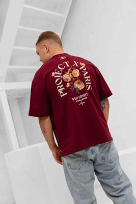 Project X Paris Gothic Roses Heren Rood - Maat L - Kleur: Zwart | Soccerfanshop