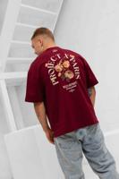 Project X Paris Gothic Roses Heren Rood - Maat L - Kleur: Zwart | Soccerfanshop - thumbnail