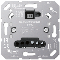 LED tastdimmer standaard Jung 1710DE - thumbnail