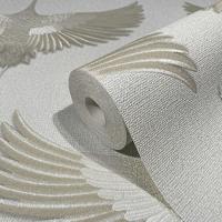 Marburg Kumano; The New Design Book Behang met kraanvogels - 34529 - thumbnail