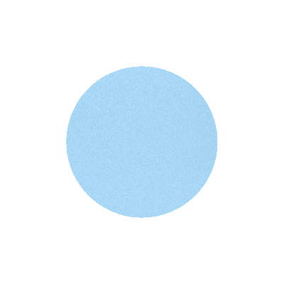 LIND DNA - Glass Mat Circle - Onderzetter 10cm Nupo Cool Blue