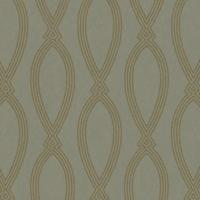 Dutch Wallcoverings Memento Br. - Groen/Goud - thumbnail