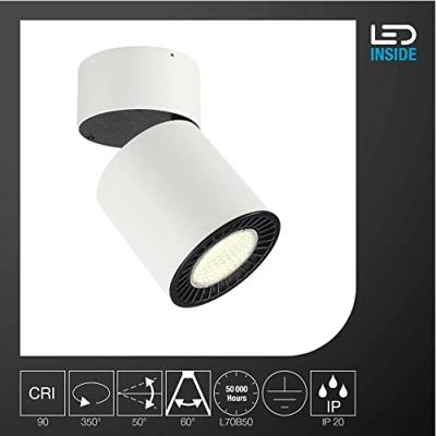 SLV 1003286 Plafondspot 36 W Wit