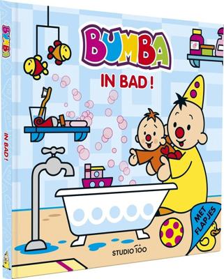 Studio 100 Bumba kartonboek - in bad!