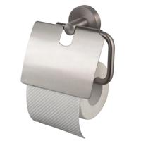 Toiletrolhouder Haceka Kosmos Tec met Klep Mat Chroom - thumbnail
