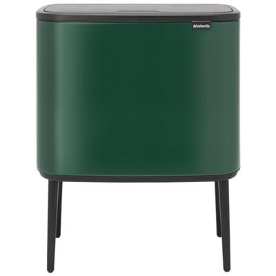 Brabantia Bo touch bin 2x30 liter mineral concrete grey - thumbnail