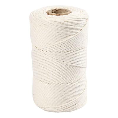 Creativ Company Macramé koord, l: 198 m, d 2 mm, off-white, 330 gr/ 1 rol