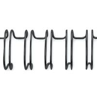 GBC WireBind draadruggen, doos van 100 stuks, 8 mm, zilver - thumbnail