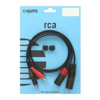 Klotz AT-CM0200 Professionele RCA-naar-XLR kabel 2 meter - thumbnail