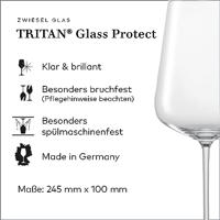 ZWIESEL GLAS - Vervino - Wijnglas Bordeaux s/2 nr. 130 - thumbnail