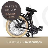 Pacto Nine 20 inch Vouwfiets 3v - thumbnail