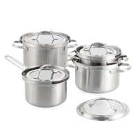 Q-linova 4-delige kookpannenset - thumbnail