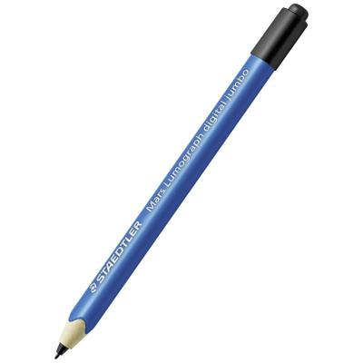 Staedtler Mars® Lumograph® digital jumbo Digitale pen Met drukgevoelige punt, Met precieze schrijfpunt, Gumknop Blauw Staedtler Mars® Lumograph® digital jumbo Digitale pen Met drukgevoelige punt, Met precieze schrijfpunt, Gumknop Blauw